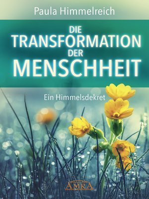 cover image of DIE TRANSFORMATION DER MENSCHHEIT